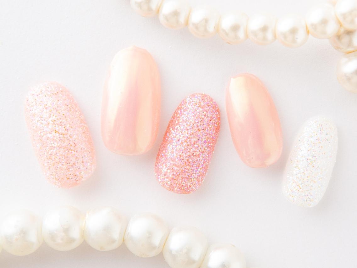 ネイル 桜ネイル 成人式 長さ出し フラッシュネイル フットネイル 💗🪽Tiary Nail🪽💗のネイルデザイン