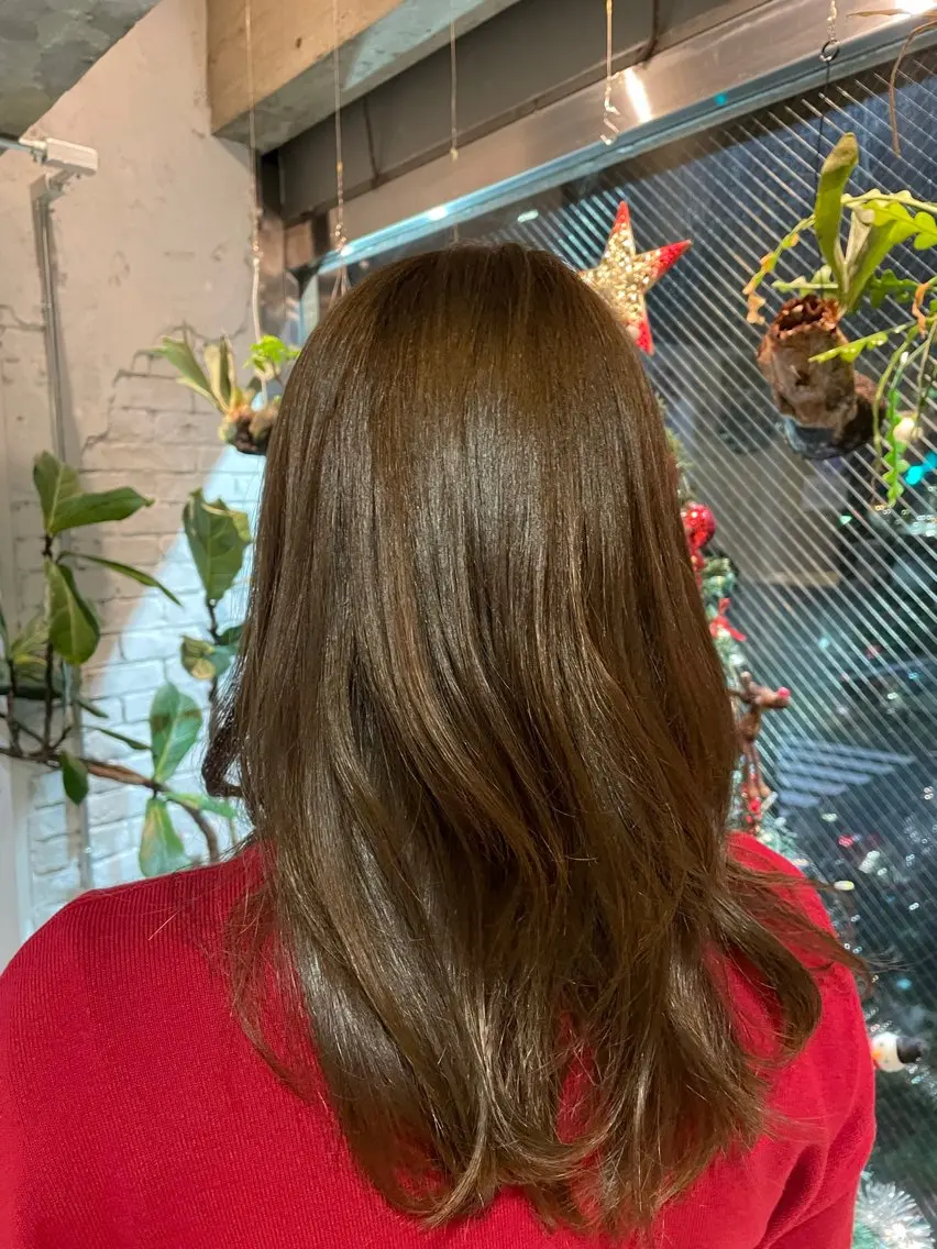 ロング カラー 三浦義久/仙台/ レイヤーカットのヘアスタイル
