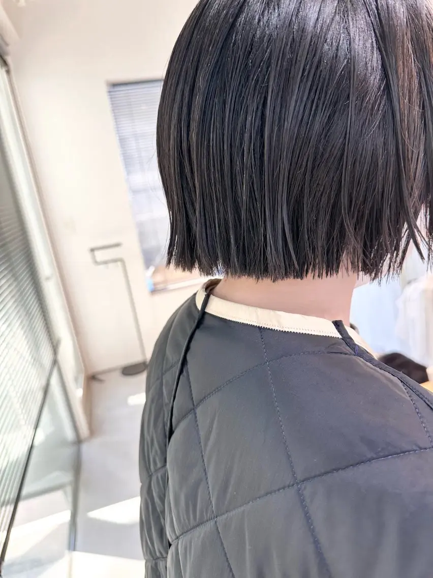 ショート ボブ マンツーマンサロン 髪質改善⭐︎代官山のヘアスタイル