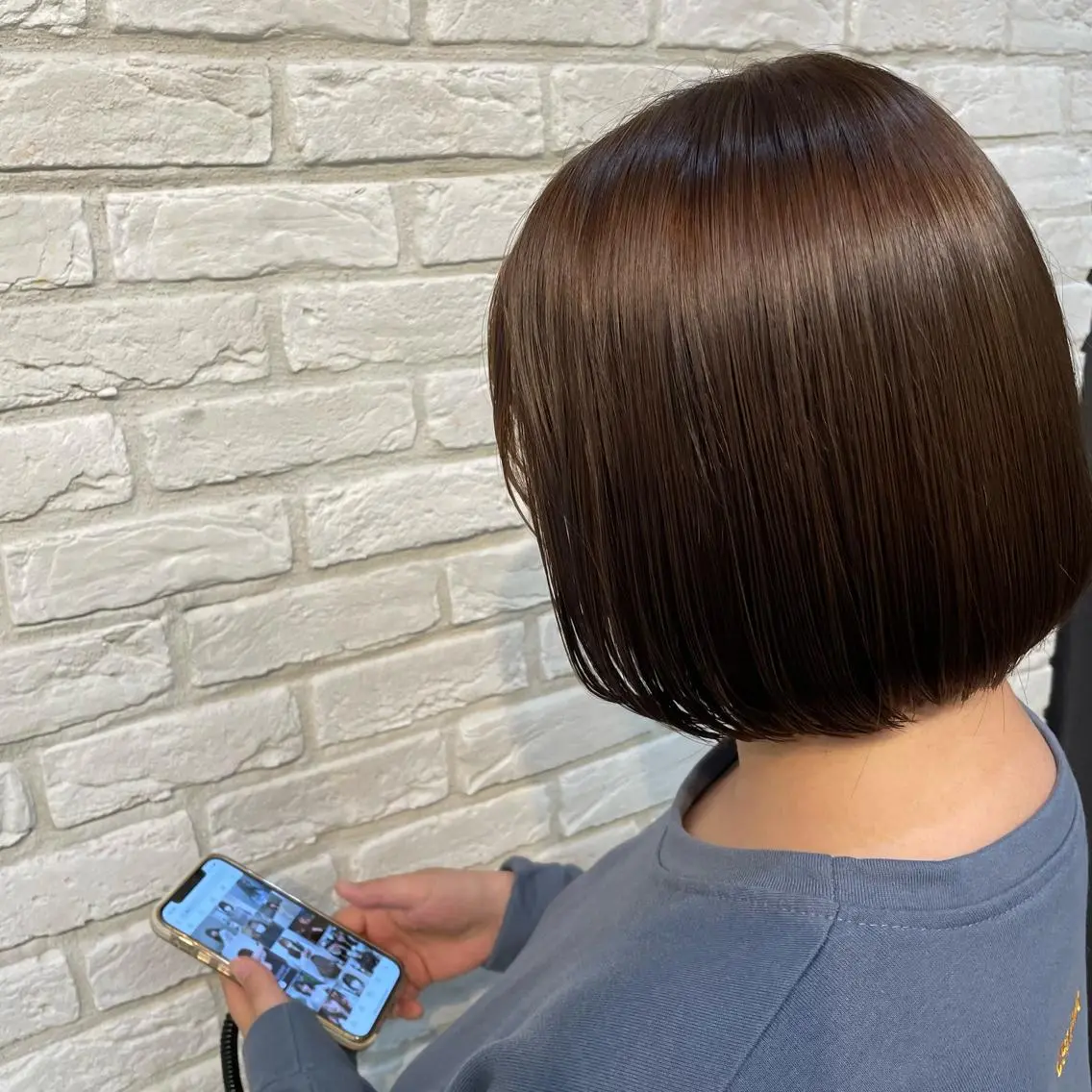 ショート カラー カット ヘアカラー トリートメント erina💖 CLUTCH天王寺のヘアスタイル
