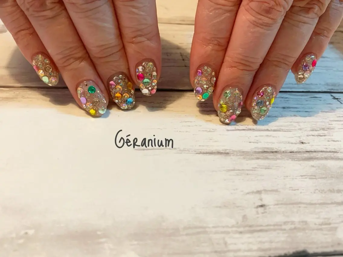 ネイル ハンドネイル GéRanium Harukaのネイルデザイン