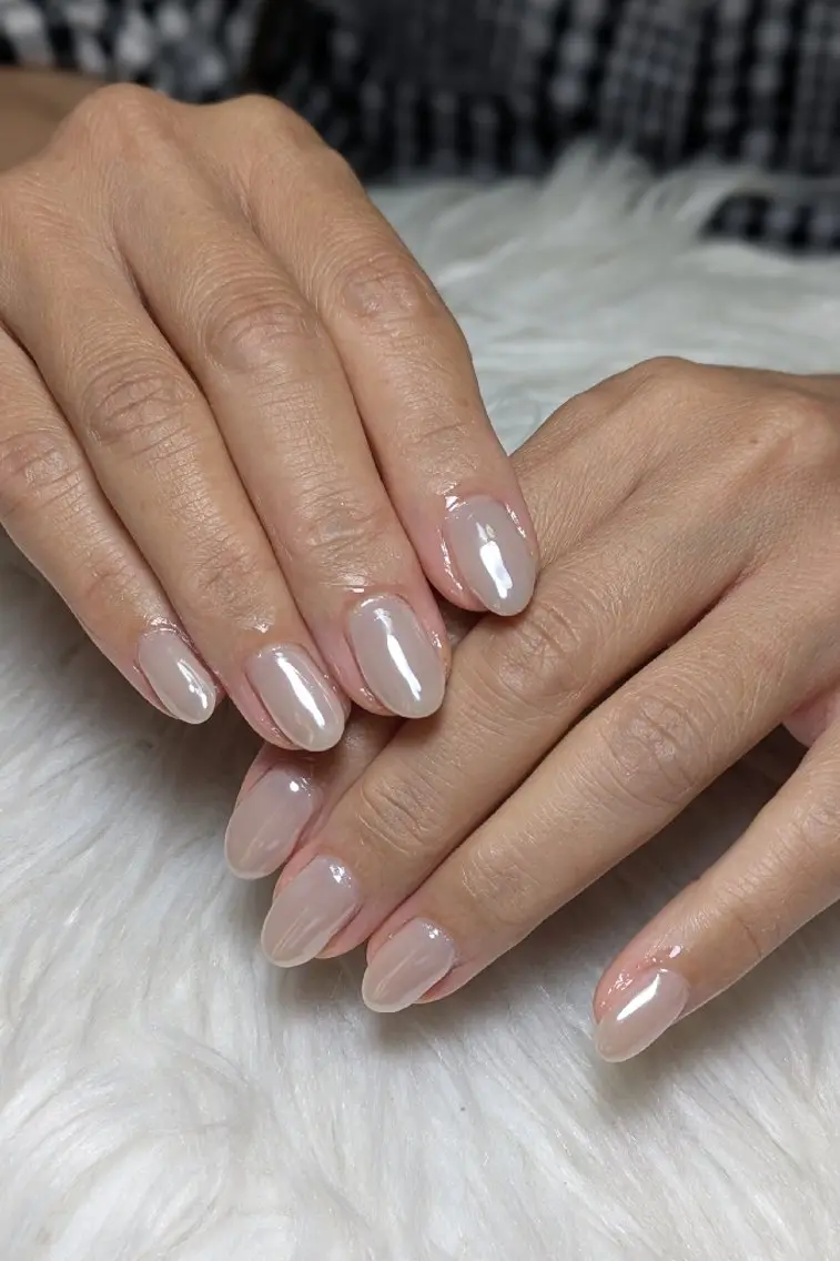 ネイル ミラーネイル ワンカラーネイル シンプルネイル ハンドネイル m&pPrivate nailsalonのネイルデザイン