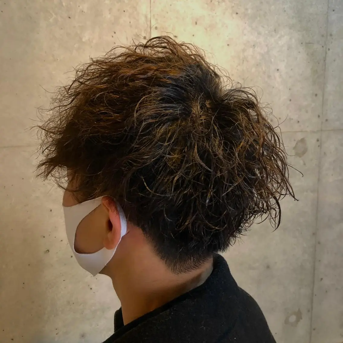 【SNS用撮影モデル限定】カット＋メンズパーマ＋トリートメントの写真