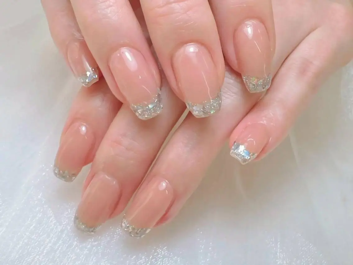 ネイル ジェルネイル 韓国ネイル マグネットネイル 持ち込み オフィスネイル Nails by AN.*✧のネイルデザイン