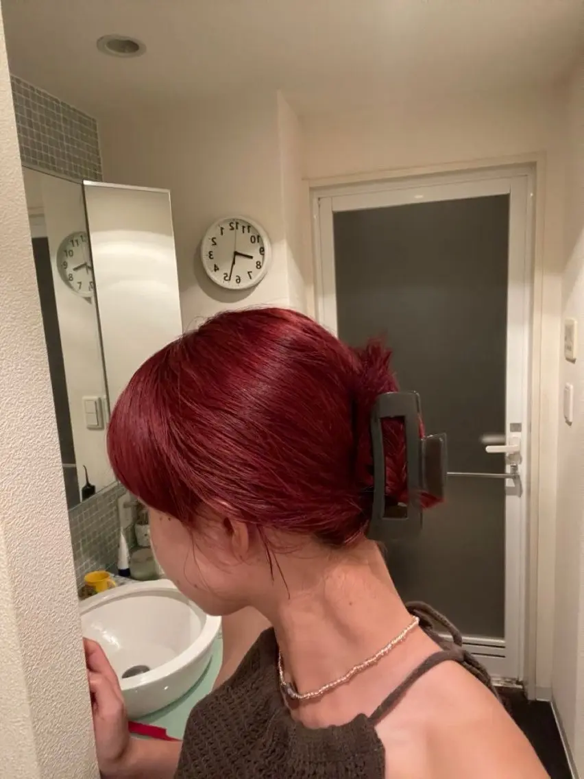 セミロング maeda nonohaのヘアスタイル