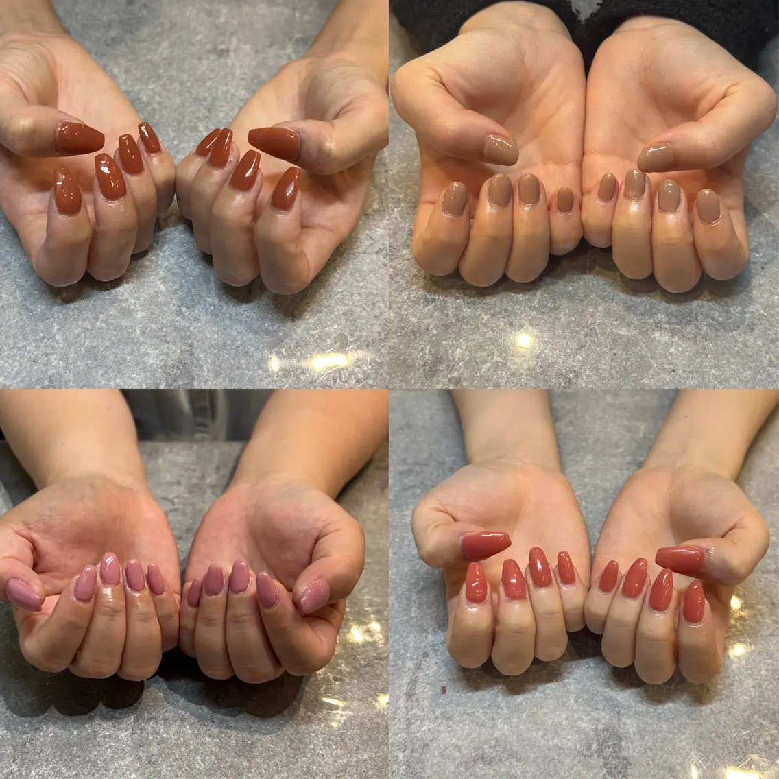 【🐵モデル価格🔰】オフ🈶ワンカラーネイル💅🏻の写真