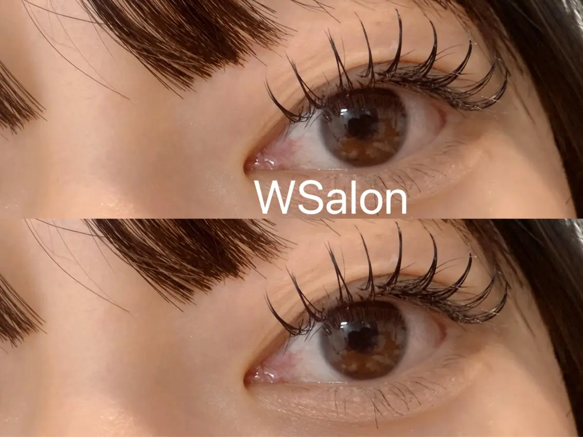 マツエク・マツパ フラットラッシュ W Salon アイラッシュのマツエク・マツパデザイン