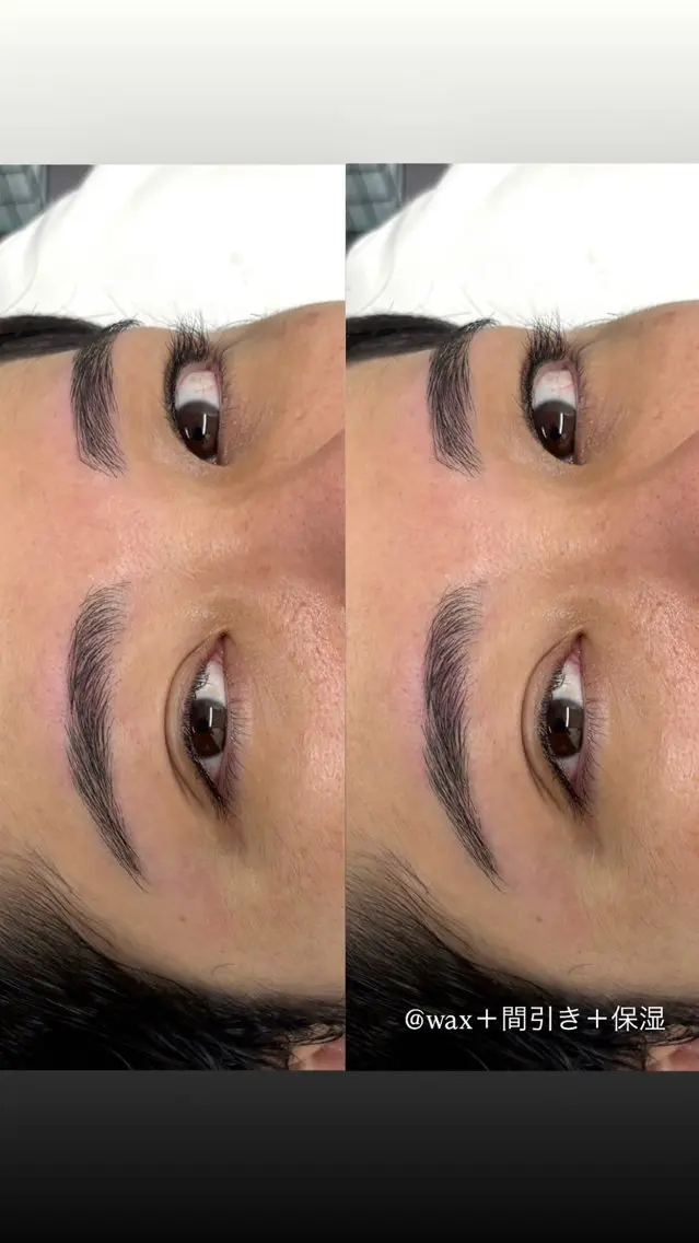 メンズ アイブロウ メンズアイブロウ ワックス脱毛 眉カット その他(アイブロウ) アイブロウサロンim /momoka.kaのマツエク・マツパデザイン