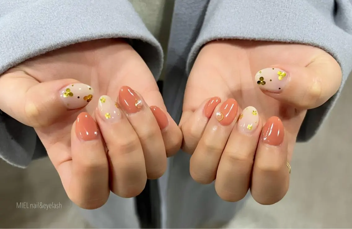 ネイル フラワーネイル ハンドネイル nail salon monailのネイルデザイン
