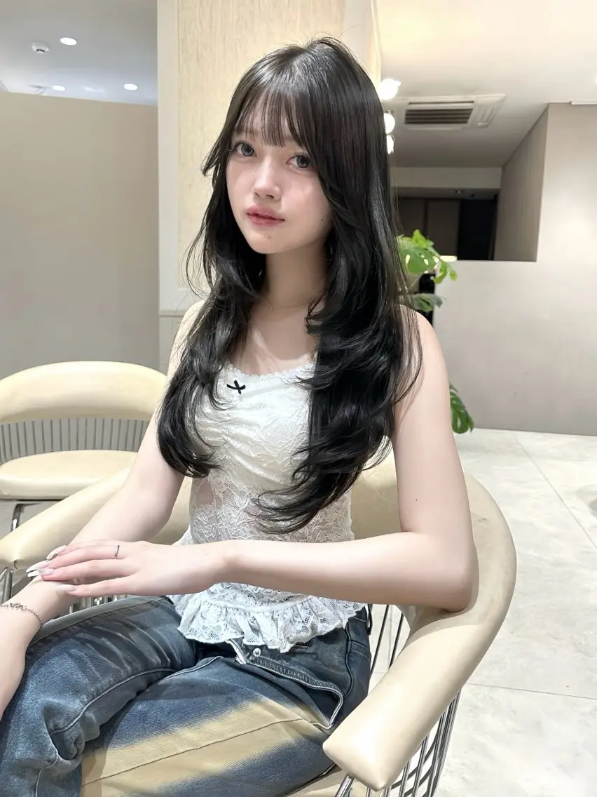 ロング ♡Yoshino♡ 色っぽトレンドヘアのヘアスタイル
