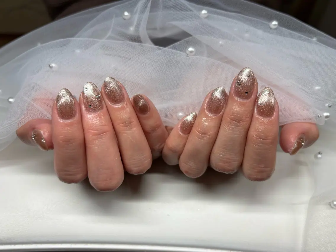 ネイル マグネットネイル 門真市ネイルサロン♡ KUMI.HANAのネイルデザイン