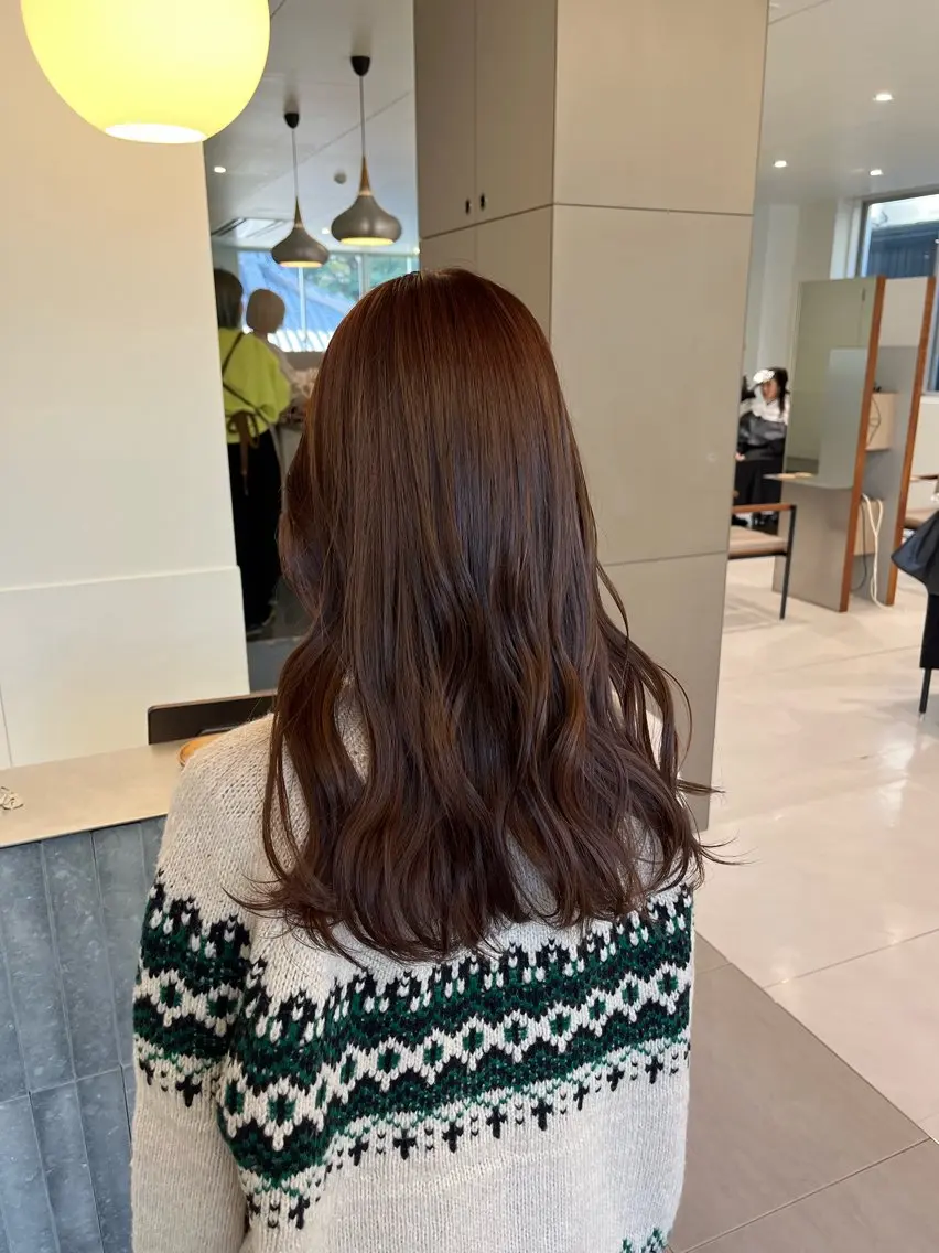ロング カラー ベージュカラー ブリーチ 透明感カラー ダブルカラー トリートメント 髪質改善カラー/ボブ 🌻Mutsumiのヘアスタイル
