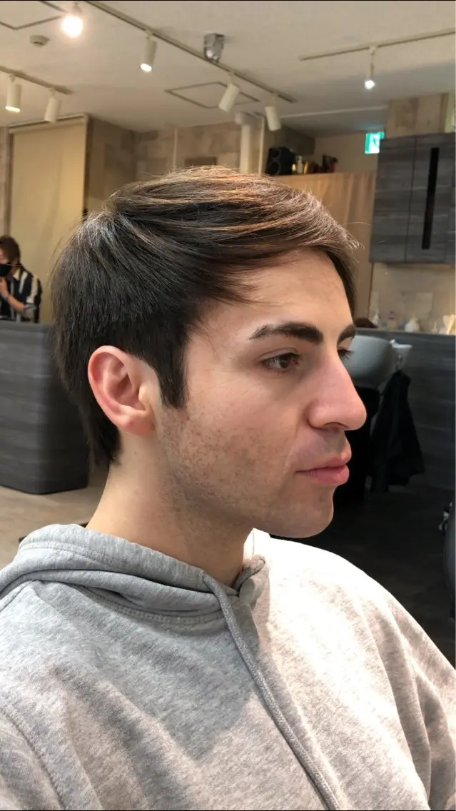ショート メンズ 新徳 りえのヘアスタイル