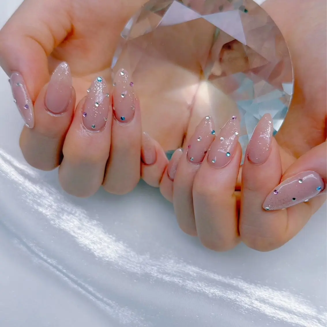 ネイル Romymoon nail帆南☾ ໋のネイルデザイン