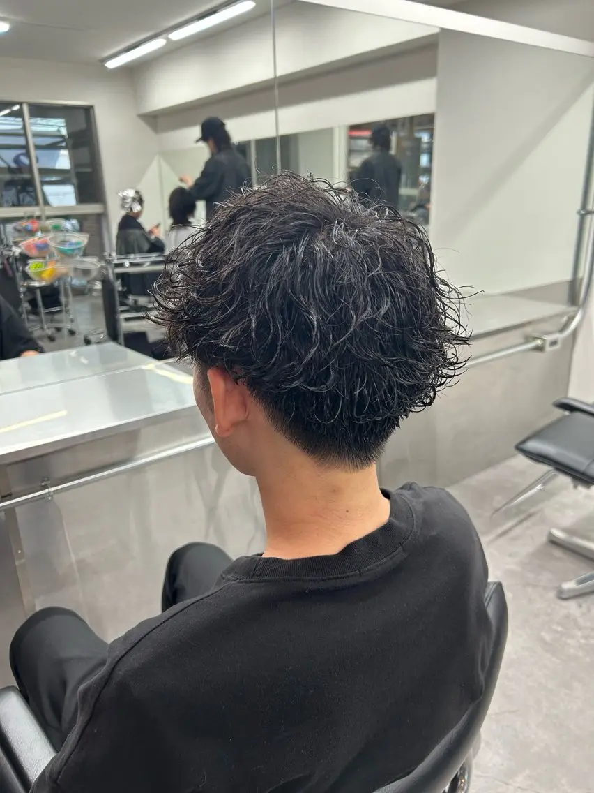 パーマ メンズ カット パーマ パーマ支持率No.1 ❤️🔥安成弾のヘアスタイル