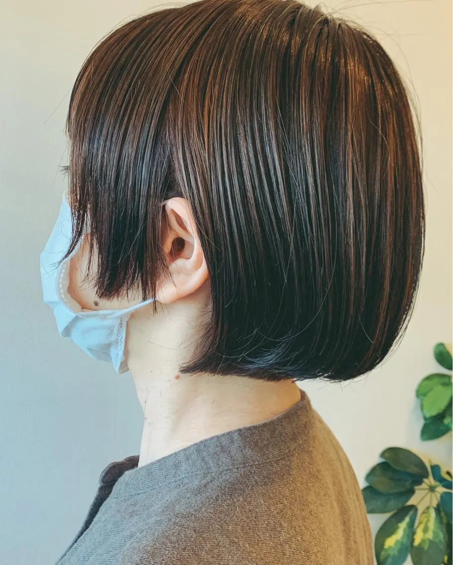 ショート カット milis 知崎春奈のヘアスタイル