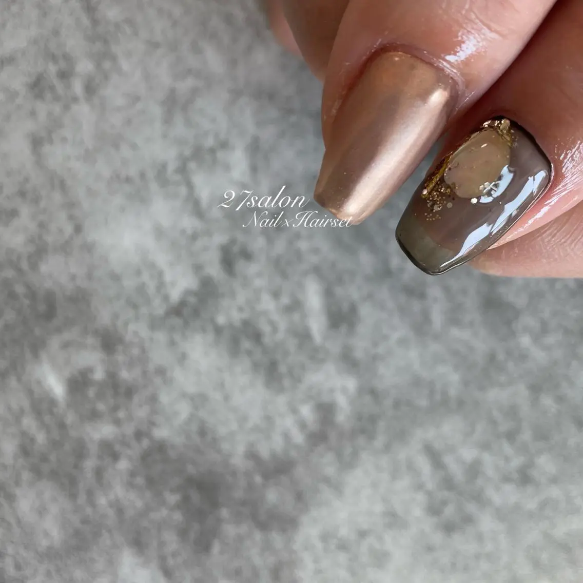 ネイル ニュアンスネイル 27salon yuinaのネイルデザイン