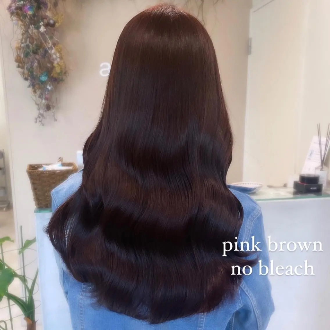 セミロング カラー ブリーチなしWカラー 🎀韓国ヘア/amiのヘアスタイル