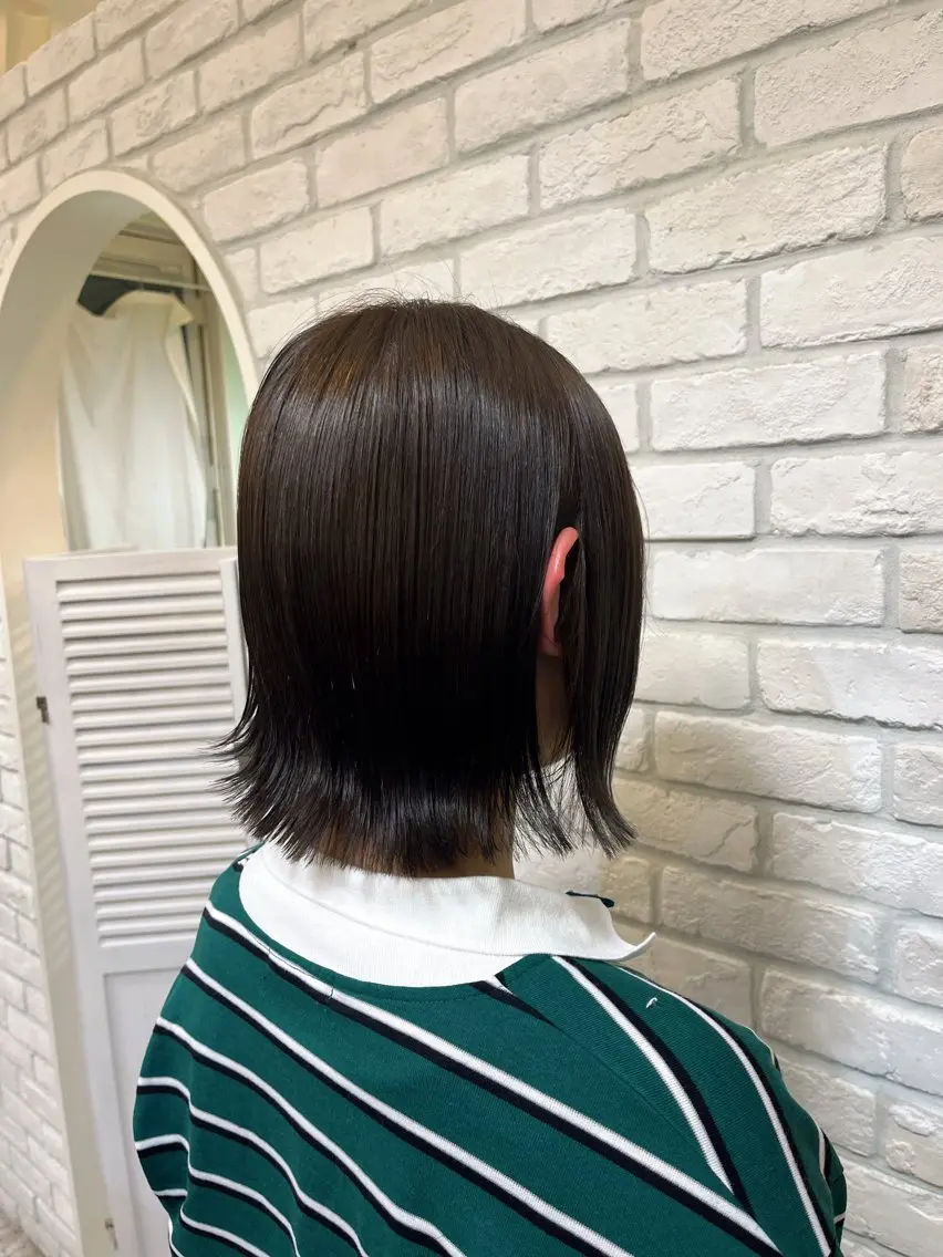 ショート カラー 外川 生純美ೀ🌝のヘアスタイル