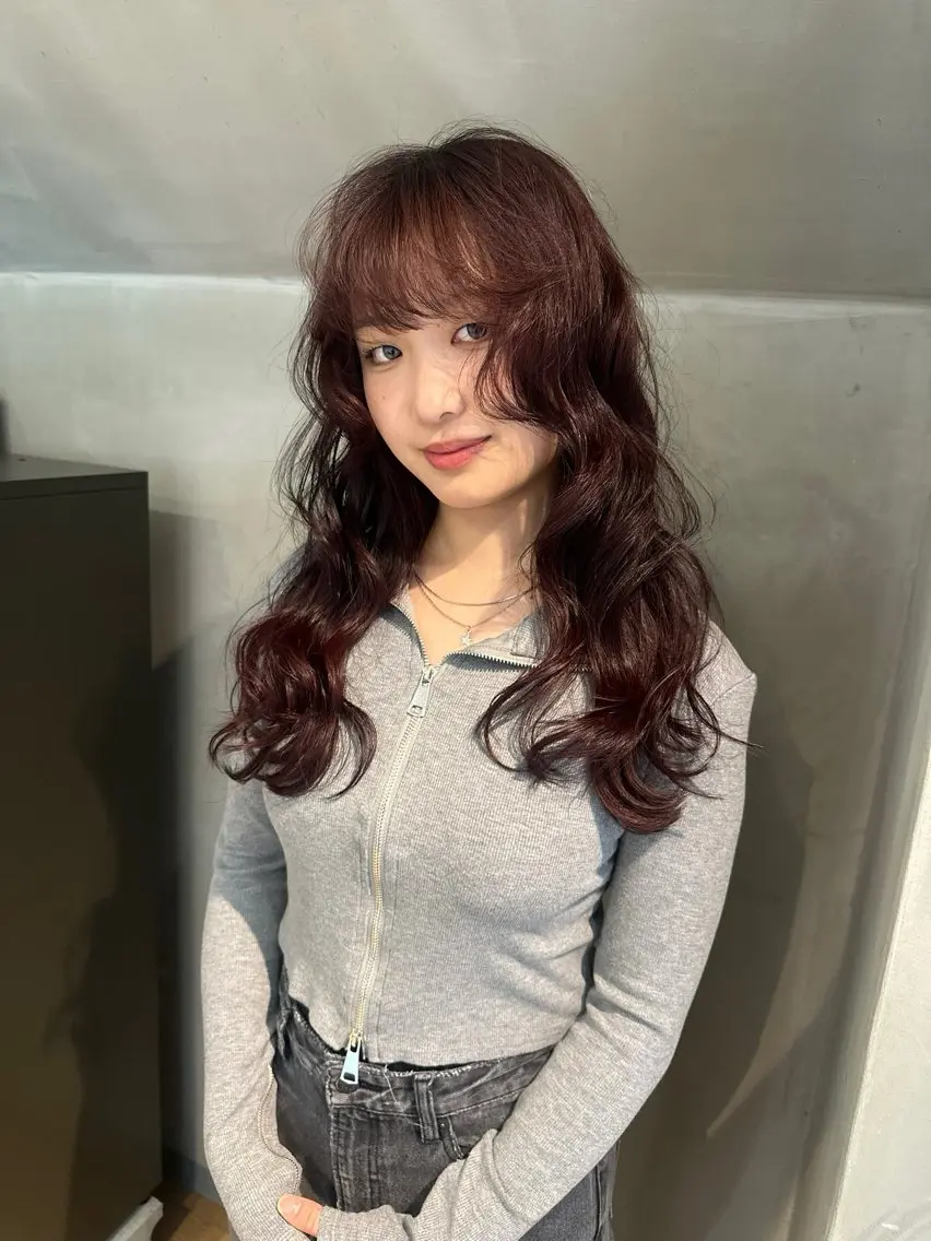 カラー ramu ／ワンカラーのヘアスタイル