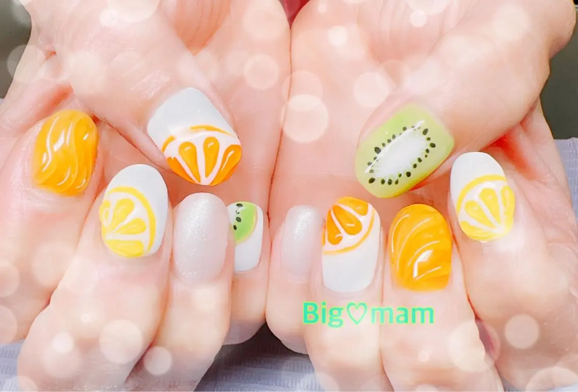 ネイル ハンドネイル Big♡mam （MAMI）のネイルデザイン