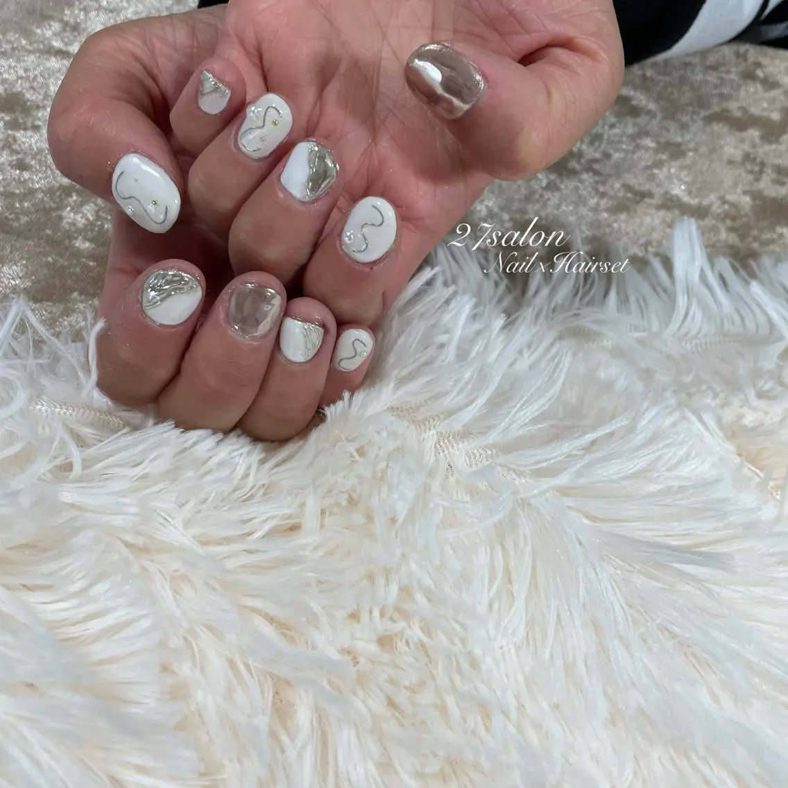 ネイル ニュアンスネイル 27salon yuinaのネイルデザイン