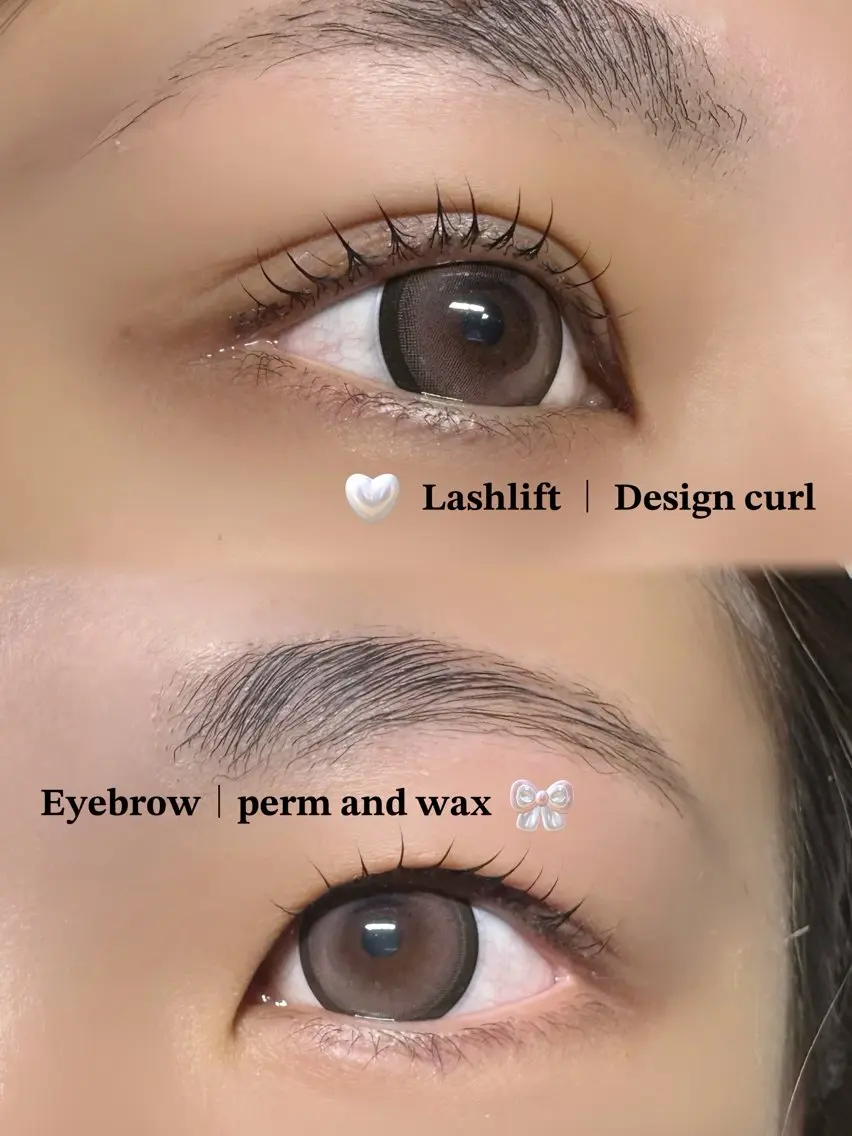 ラッシュリフト&アイブロウパーマ、WAXの写真