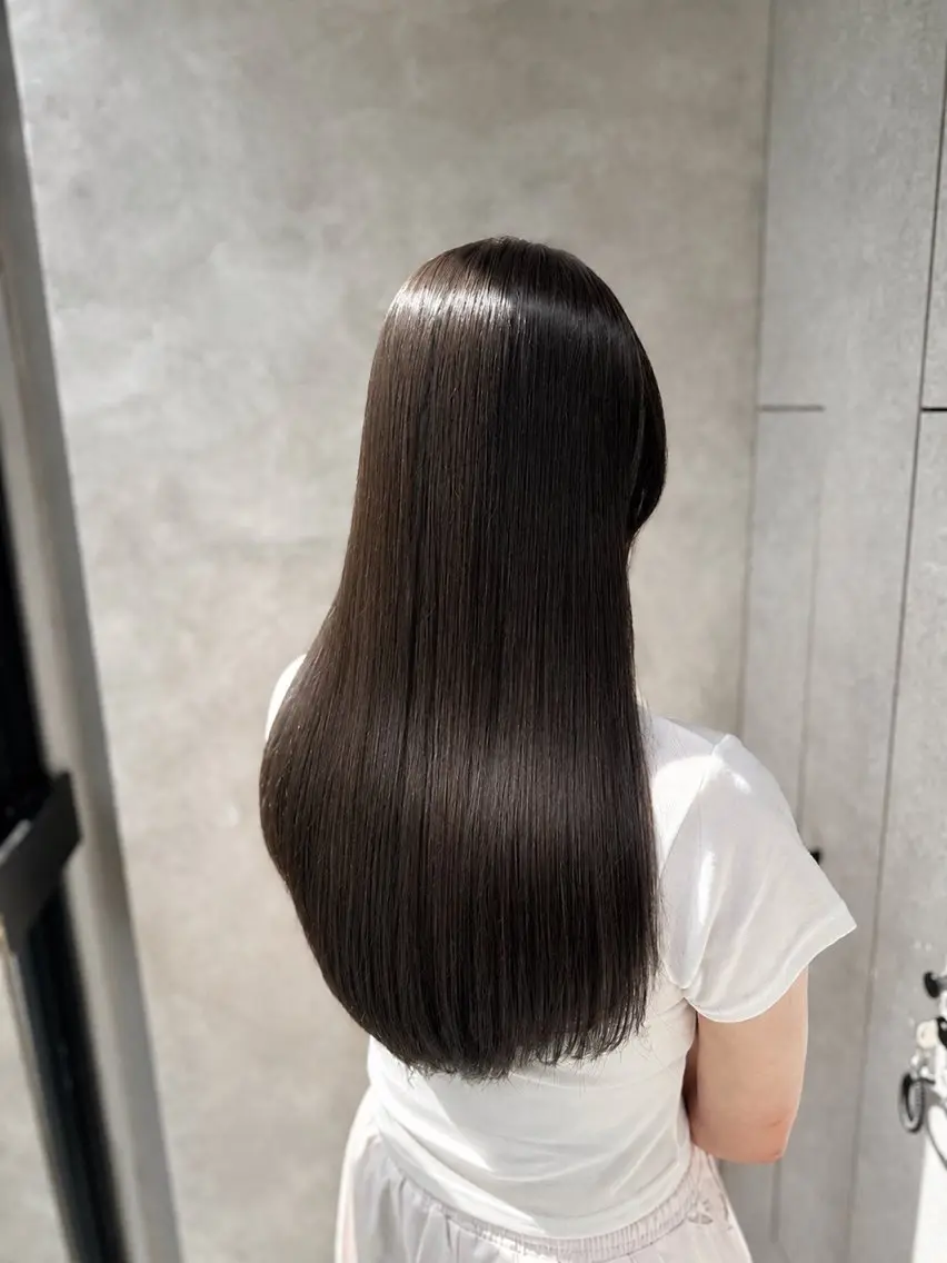 ロング 暖色/透明感カラー 髪質改善SOMAのヘアスタイル