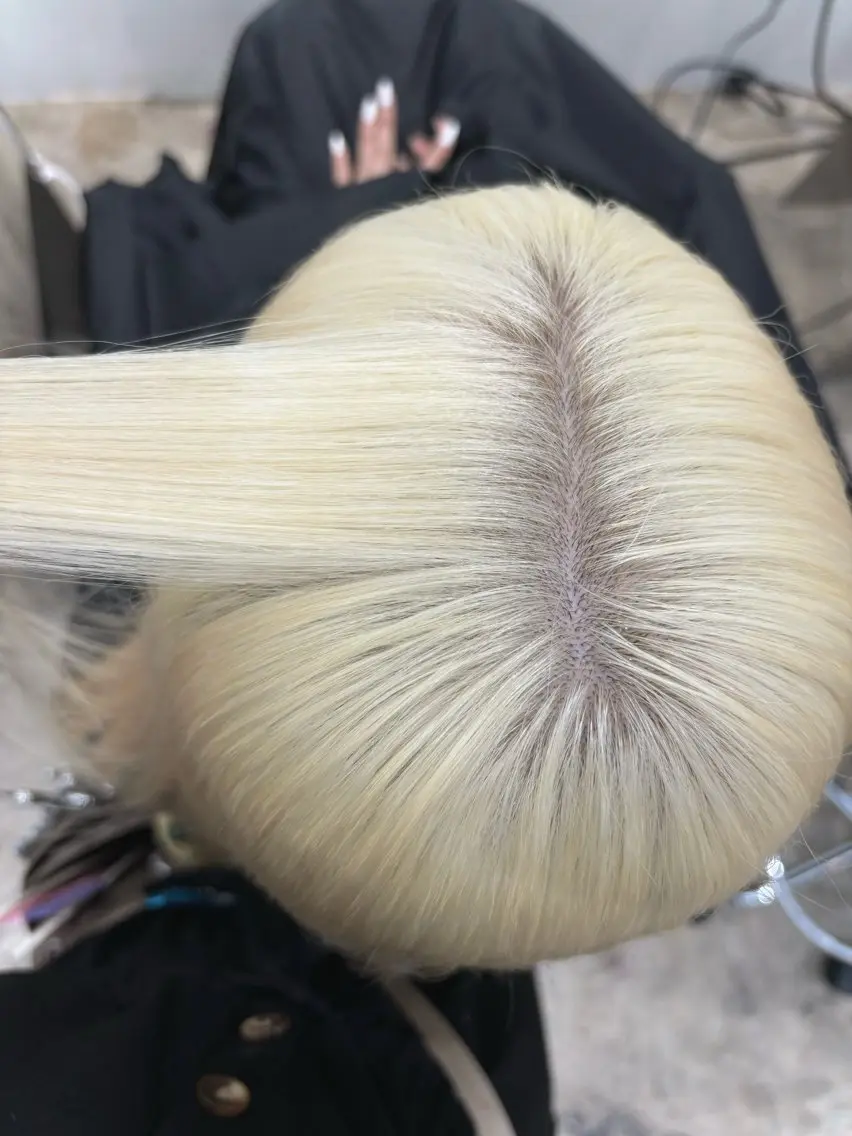 ハイトーン🌟ブリーチリタッチのみ🧡ྀི🩷ྀི抜きっぱなしブロンド💛の写真