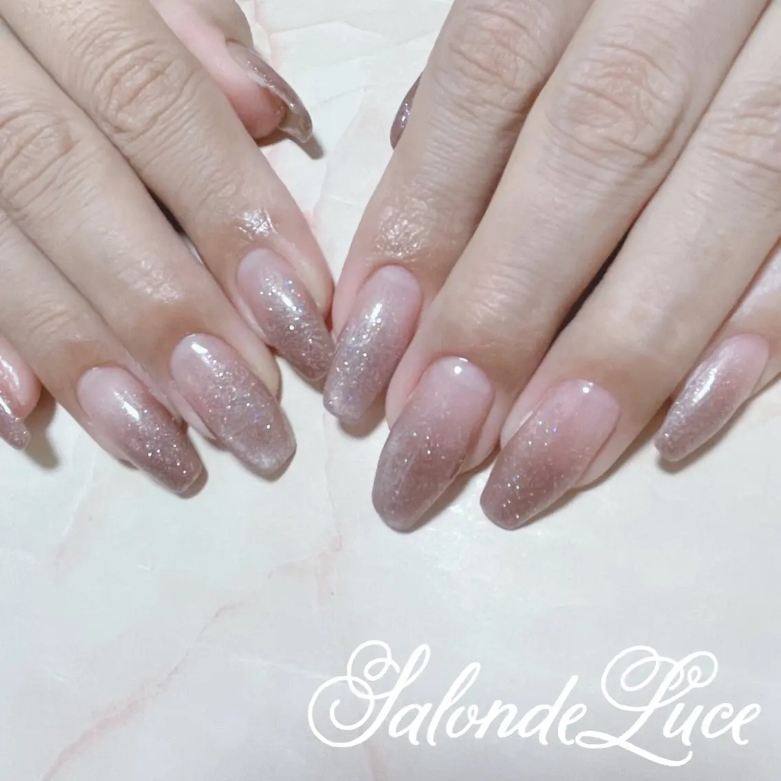 ネイル フラッシュネイル グラデーション Salon de Luceのネイルデザイン