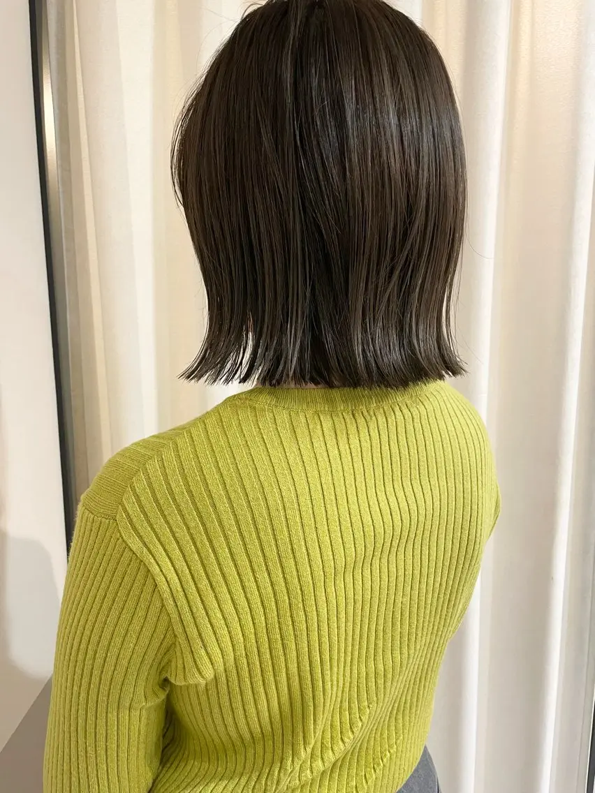 ショート カラー ヘアアレンジ カット ヘアカラー トリートメント ボブ/ミニボブ/ 立河今日子のヘアスタイル