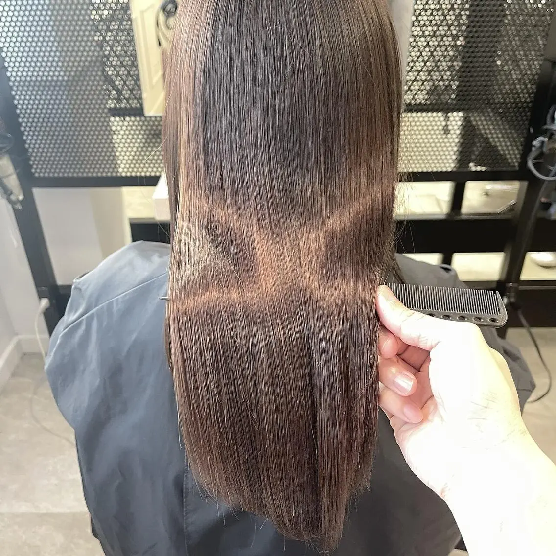 【ツヤツヤ✨️】パーソナル縮毛矯正《極上美髪》の写真
