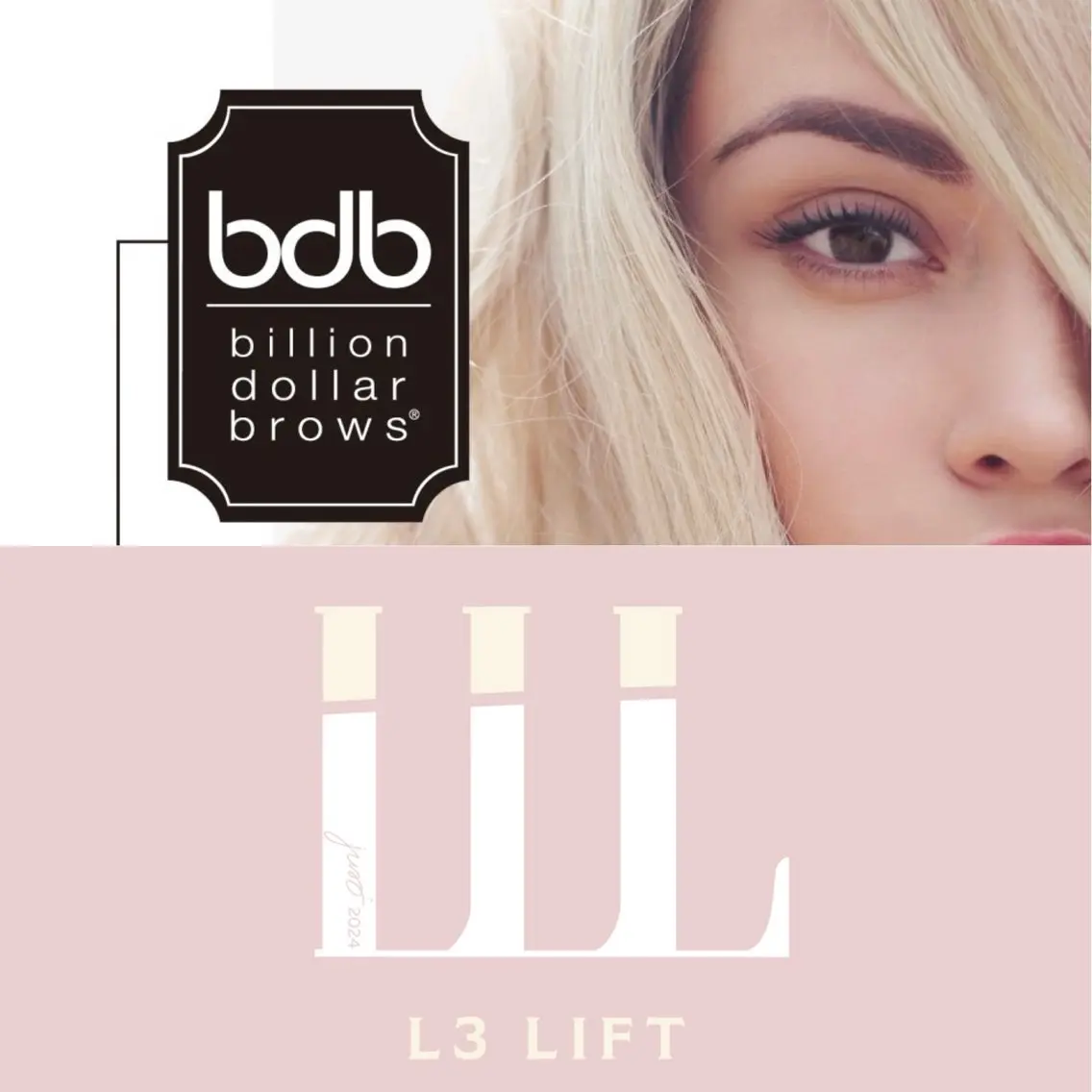 billion dollar brows🤍美眉スタイリング&L3リフトの写真