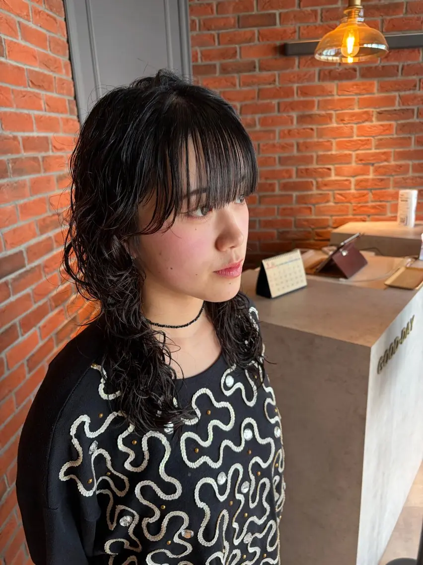 パーマ 武本 佑衣のヘアスタイル