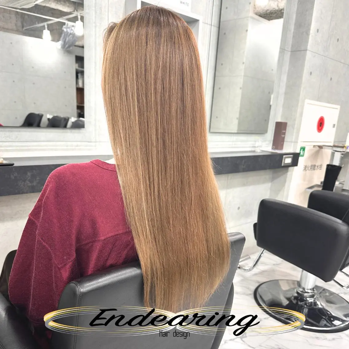 カラー ベージュカラー 透明感カラー ハイトーンカラー シルバー シルバーベージュ ヘアカラー トリートメント Endearing 銀座/YOKOのヘアスタイル