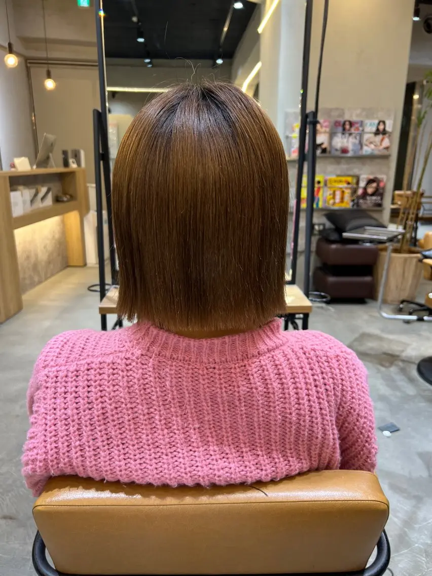 ミディアム ボブ 似合わせ🌿 AYAKAのヘアスタイル