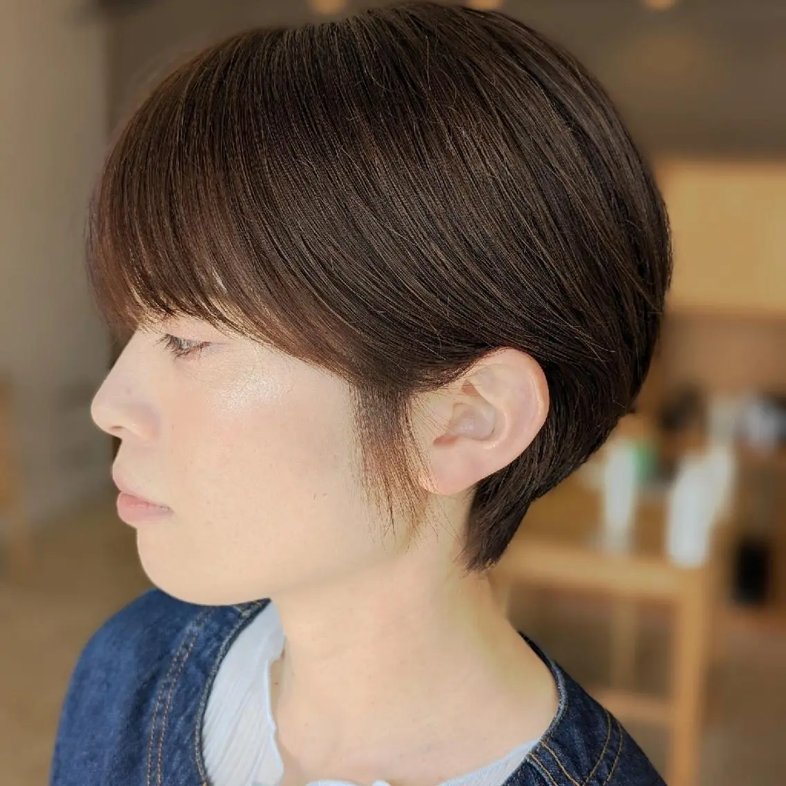 ショート ショートヘア カット ヘアカラー トリートメント 林 直紀のヘアスタイル