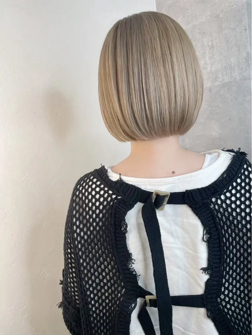 ショート ヘアカラー トリートメント BUCKS【天王寺】 バックス【駅30秒】のヘアスタイル