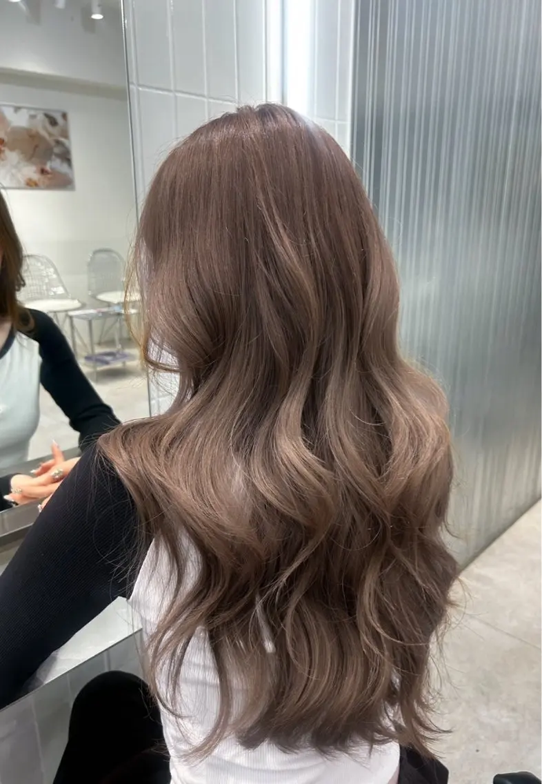 🪽ロングヘア限定🪽ケアカラー＋トリートメント🫧の写真