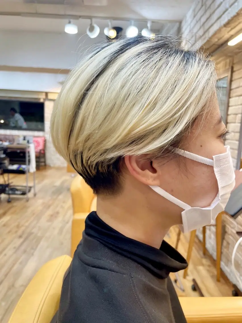 ショート ショートヘア レイヤースタイル⭐️ 村上のヘアスタイル