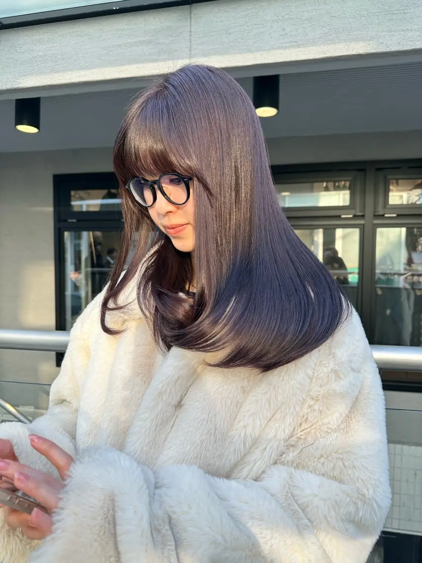 ロング カラー トリートメント 美髪/レイヤー 表参道/ヒロキのヘアスタイル