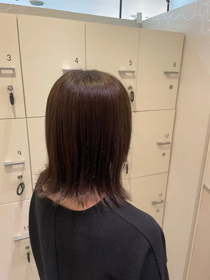 カラー こやま りほのヘアスタイル