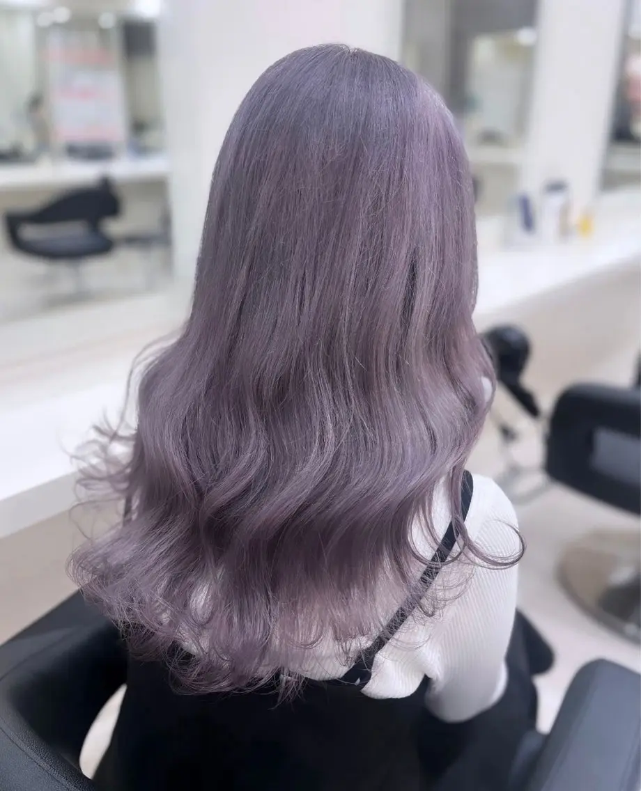 ロング 韓国ガーリー🤍ハイ トーン🤍Ayanaのヘアスタイル