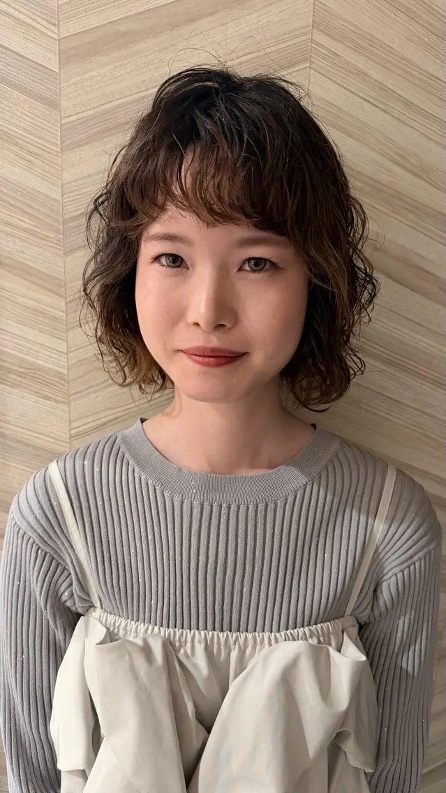 【無料】✨今トレンドのボブパーマ✨の写真