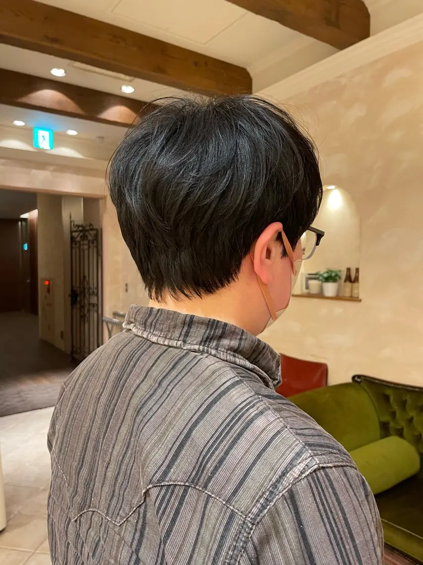 ショート くせ毛 ボブ ホノカのヘアスタイル