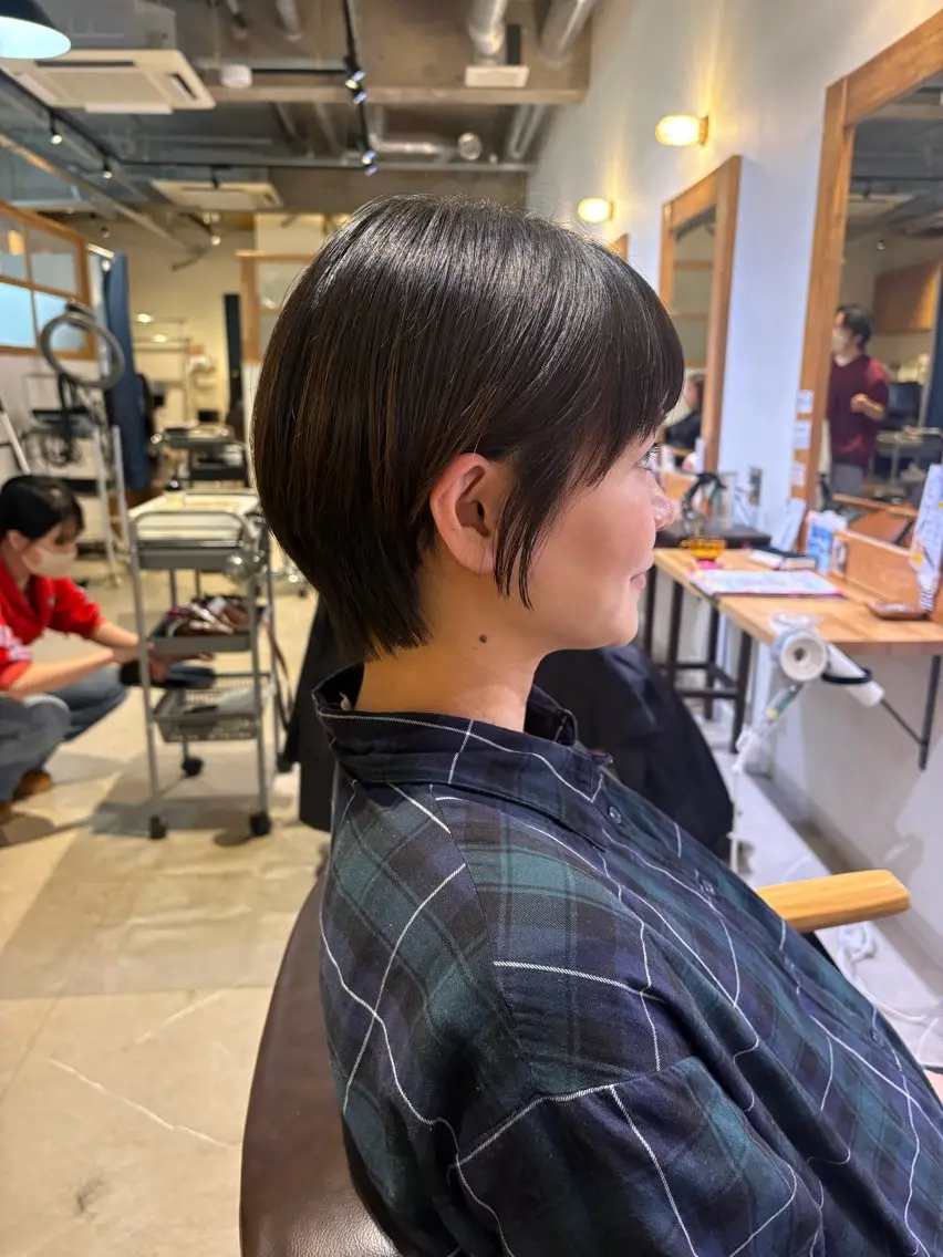 ショート ショートヘア カット トリートメント SHICUNE /ミホのヘアスタイル