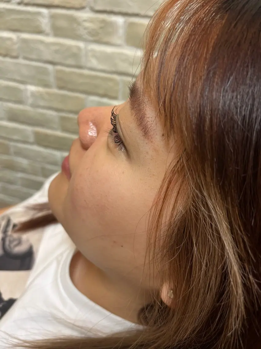 【他のメニューと同時施術可！！！】朝の時短に！！！まつ毛パーマ🎀の写真