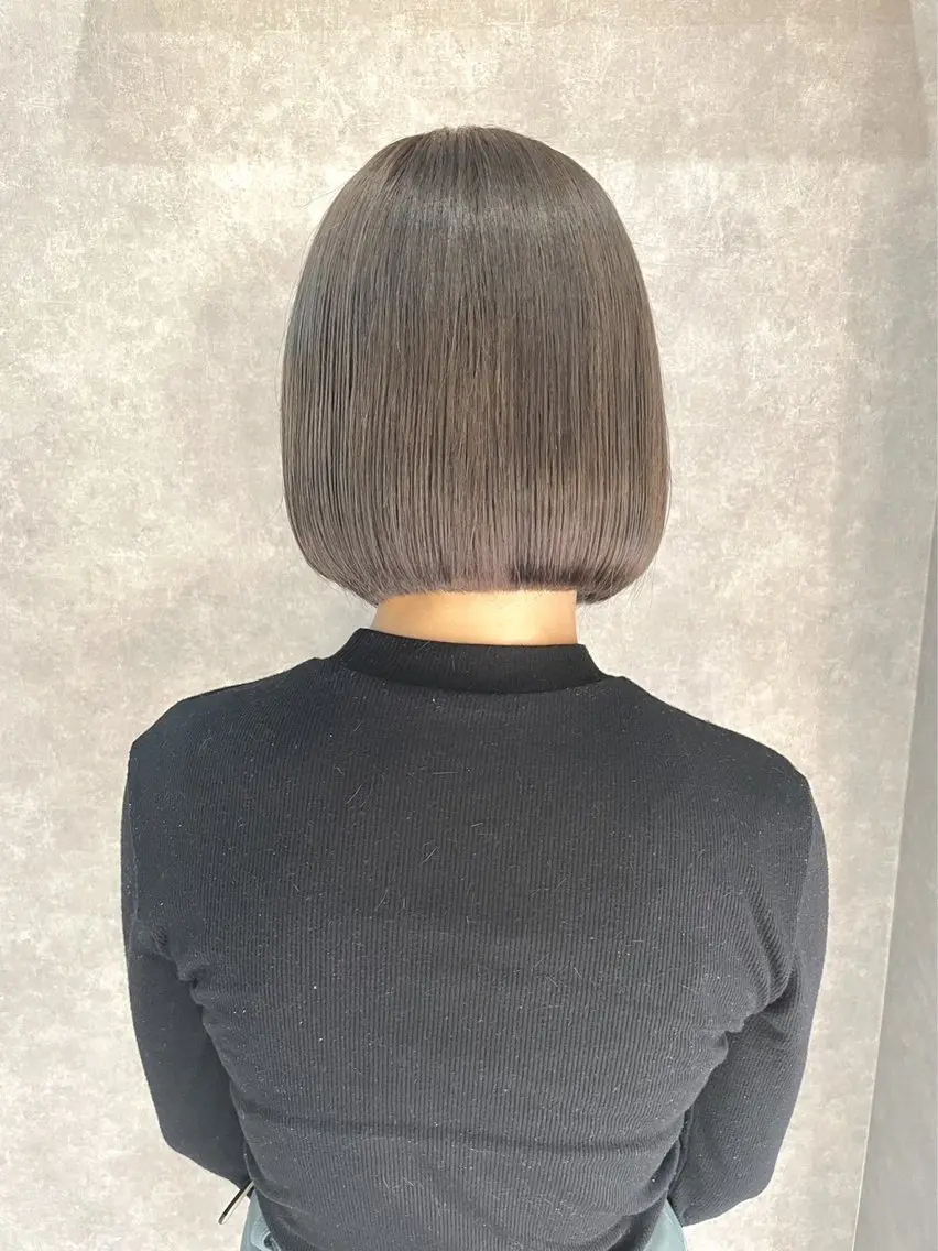 ミディアム カラー ブリーチ ケアブリーチ ダブルカラー イヤリングカラー グラデーションカラー カット ヘアカラー トリートメント 成城美容室 YOSHIMURAのヘアスタイル