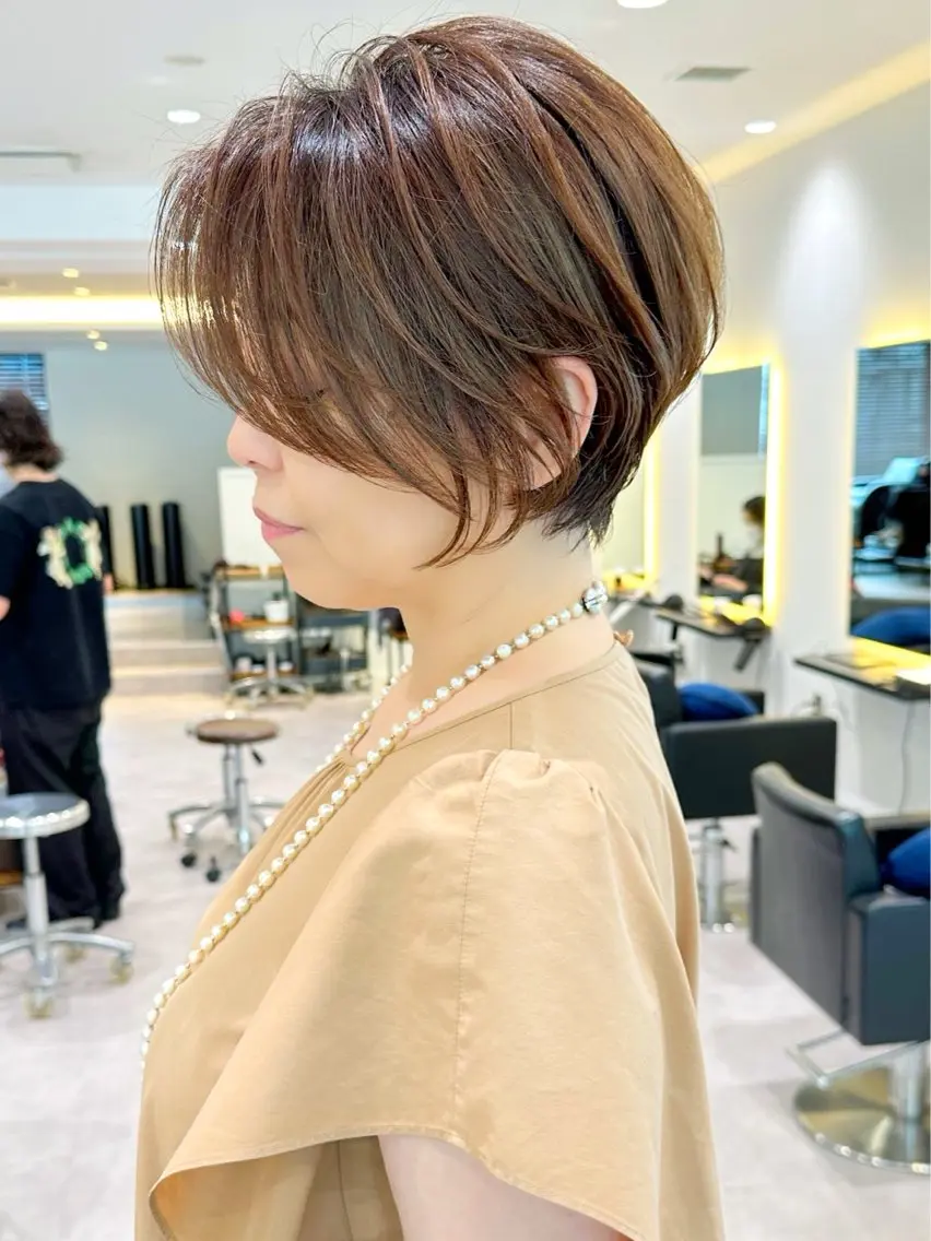 ショート 銀座ショート： こすいのヘアスタイル