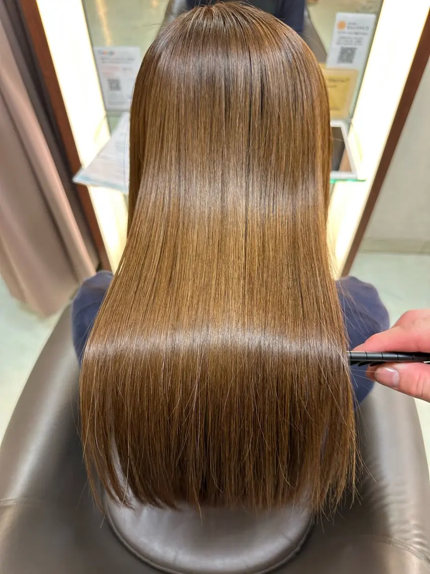 ロング カラー 髪質改善 三宅 壱輝のヘアスタイル